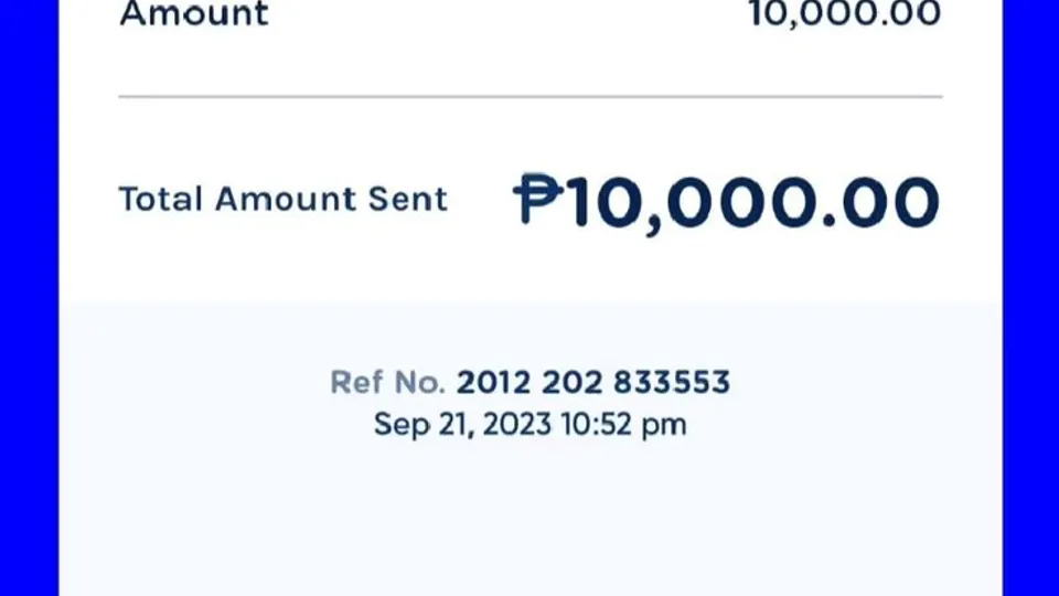 Verified Instant GCash Cash Out Receipt
